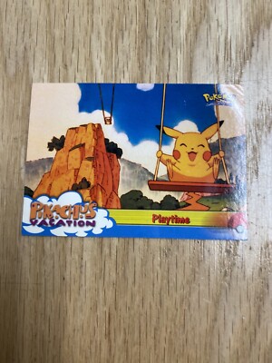 2000 Pokemon Movie Pikachu's Vacation Playtime Card #57 | eBay