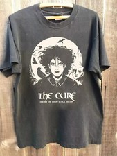 The Cure Rock Band Short Sleeve Charcoal Colo...