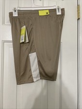 Boys All In Motion Training Shorts Tan Size XL 14 