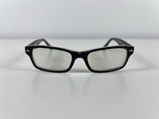 RAY-BAN JUNIOR JR RB 1530 3529 BLACK CLEAR AUTHENTIC EYEGLASSES 48-16 W/Case