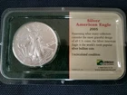 2005 American Eagle Silver Dollar Uncirculated