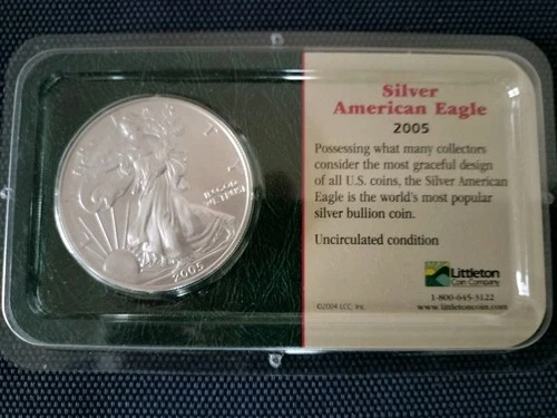 2005 American Eagle Silver Dollar Uncirculated
