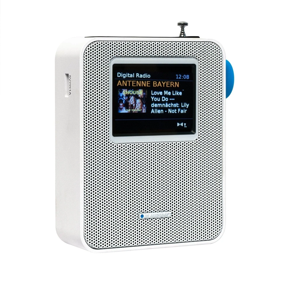 DAB+ Steckdosenradio mit Bluetooth, Farbdisplay, PDB 200 WH, Blaupunkt, WIE NEU - Bild 2 von 4