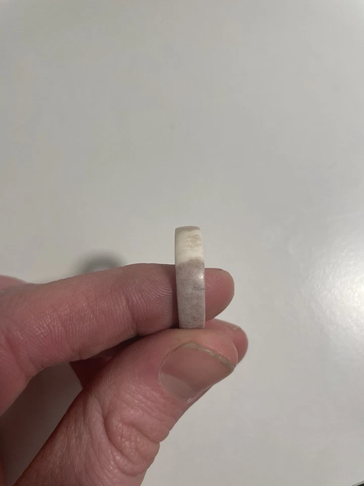 Anillo de cuerno de ciervo hecho a mano para clientes, disponible en cualquier tamaño y cualquier preferencia Foto 4 de 4