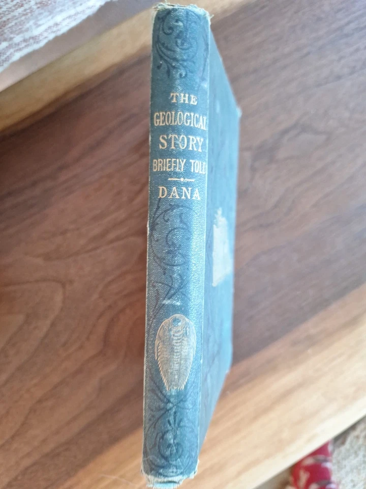 The Geological Story Briefly Told by James D. Dana, 1875 Vintage Science Book - Image 3 of 4