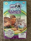 My Fun Fish Cleaning Tank 1 Gal Freshwater Plastic Rectangle Aquarium Kit