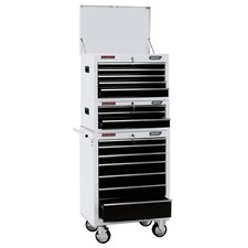 Draper Expert Combined Roller Cabinet and Tool Chest 15 Drawer 26in White