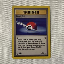 Pokéball [Carta Allenatore] (1ª Edizione) - Pokémon Jungle 1999 64/64
