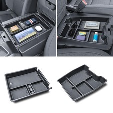 EDBETOS 2PCS Center Console Organizer Tray for 2019-2026 Chevy Silverado/GMC ...