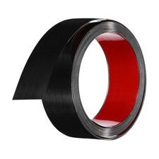 Black Trim Peel and Stick Mirror Finish 13ft x 2" for Mirror Frame Wall