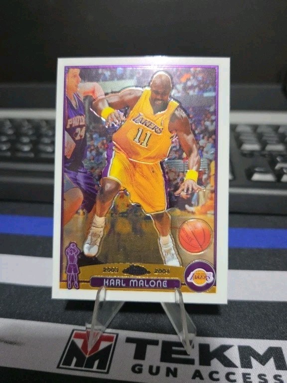 2003-04 Topps Chrome #32 Karl Malone Los Angeles Lakers