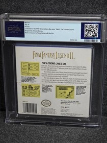 Gameboy FINAL FANTASY LEGEND II Square NEW PSA 9.4 A+ 1st Print Sealed VGA Wata