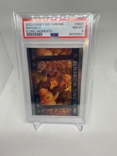 2023 Topps Chrome Disney 100 Daylight Toy Story 3 Iconic Moments #IM-25 PSA 8