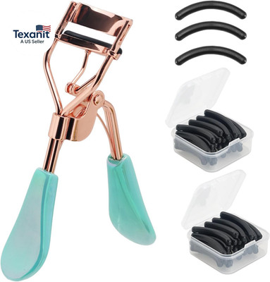 Eyelash Curler for Hooded Eyes,Euramerican,Asian, Jpanese C-Curl, 2 Packs Eyelas
