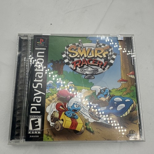 Sony PlayStation 1 PS1 CIB KOMPLETT GETESTET Schlumpf Racer - Bild 5 von 12