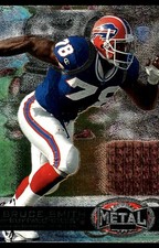Bruce Smith 1997 Metal Universe #153 Bills NFL READ FREE SHIPPING AutographDen