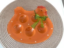 Osterdekoration Gepunktetes Glas Huhn Sehr Dekorativ-Farbig