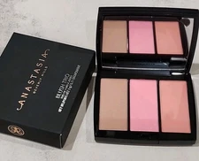 Anastasia Beverly Hills Blusher Palette Trio Pink Nude Blush Pool Party.