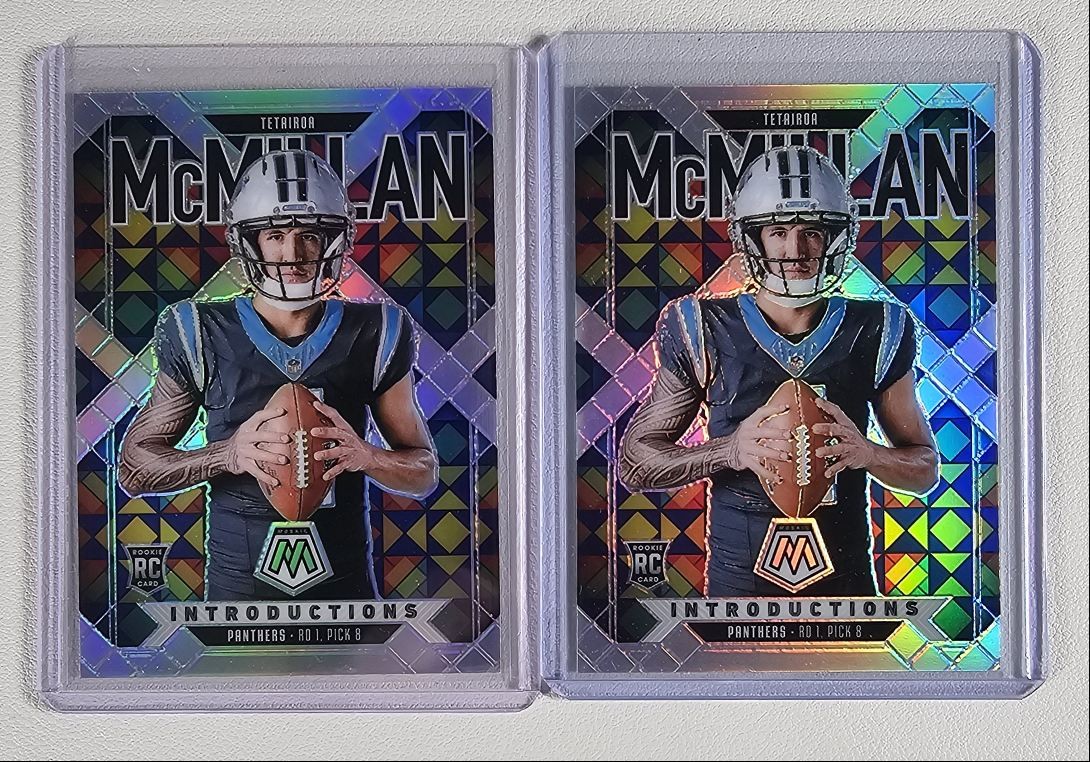 [2] TETAIROA MCMILLAN 2025 MOSAIC ROOKIE INTRODUCTIONS SILVER F RC Q4856