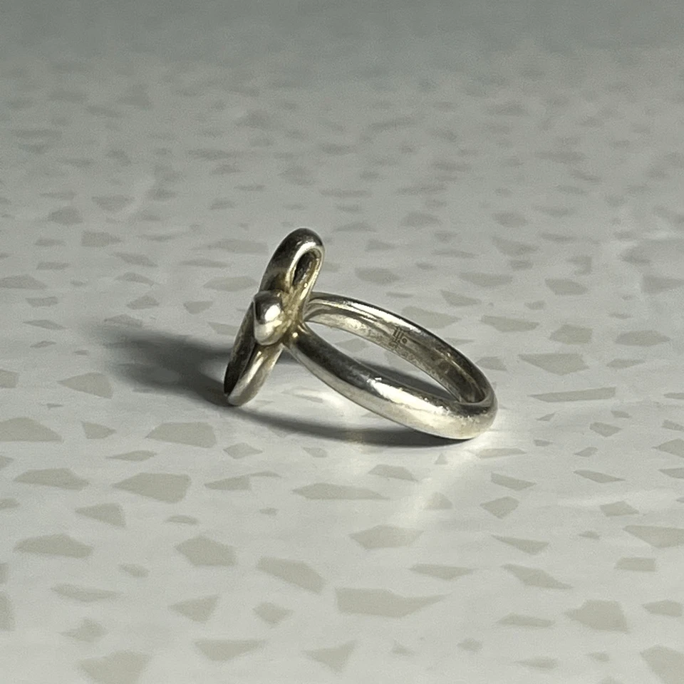 James Avery Eternal Ribbon Cross Ring Size 6.5 925 Sterling Silver - Image 3 of 4