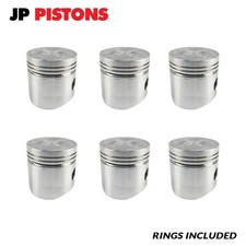 Piston & Ring Set 040" FOR Holden FX FJ FE FC 132 Grey 6 Cylinder 3" Bore 48-60