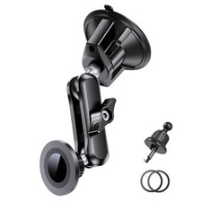 Magnetic Car Phone Holder 3-in-1 for Dashboard, Windshield Vent, with