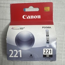Genuine Canon Pixma CLI-221 Black Ink Cartridge CLI-221BK NEW SEALED