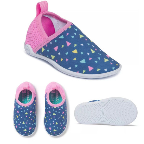 Speedo Kids' Splash and Sun Bootie Jungle Jam Water Swim Shoes Size XL 11-12