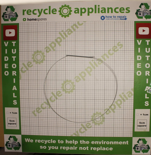 Waschmaschine Türdichtungsklemme