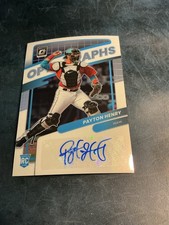 2022 Panini Donruss Optic - Optigraphs Payton Henry #OG-PH (AU, RC)