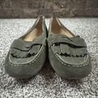 Talbots Women’s 9.5 M Green Suede Loafers NWOT — photo 5