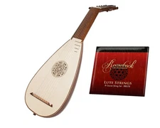 Roosebeck 8-Course Travel Lute w/ Gig Bag + Full String Set