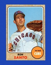1968 Topps Set-Break #235 Ron Santo EX-EXMINT *GMCARDS*