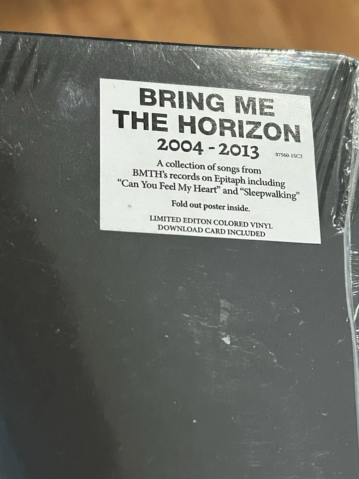 SEALED Bring Me The Horizon 2004-2013 color vinyl 2xLP record Rare Out of print Foto 3 de 4