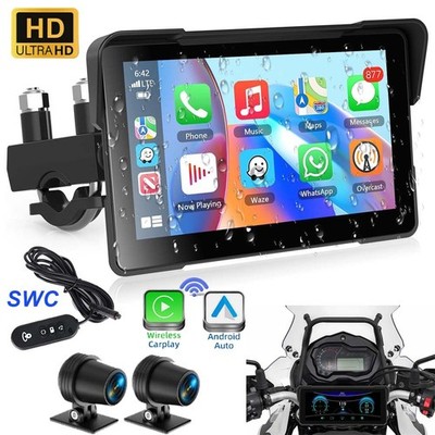 8.1'' Wasserdicht Motorrad Apple CarPlay GPS Navi TouchScreen Navigator Autoradio