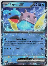 Lapras ex 022/088 Double Rare Perfect Order Pokemon Holo Near Mint