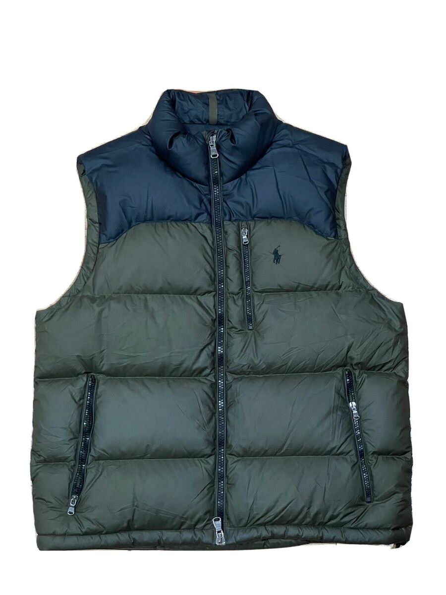 Polo ralph lauren performance down vest color block sz L | eBay Polo ralph lauren performance down vest color block sz L | eBay