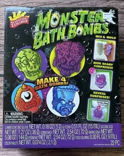 MONSTER BATH BOMBS Alex Brand Scientific Explorer Brand New