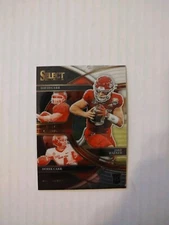 2023 Panini Select Draft Picks - Select Company #SC-FB Derek Carr, Jake Haener,