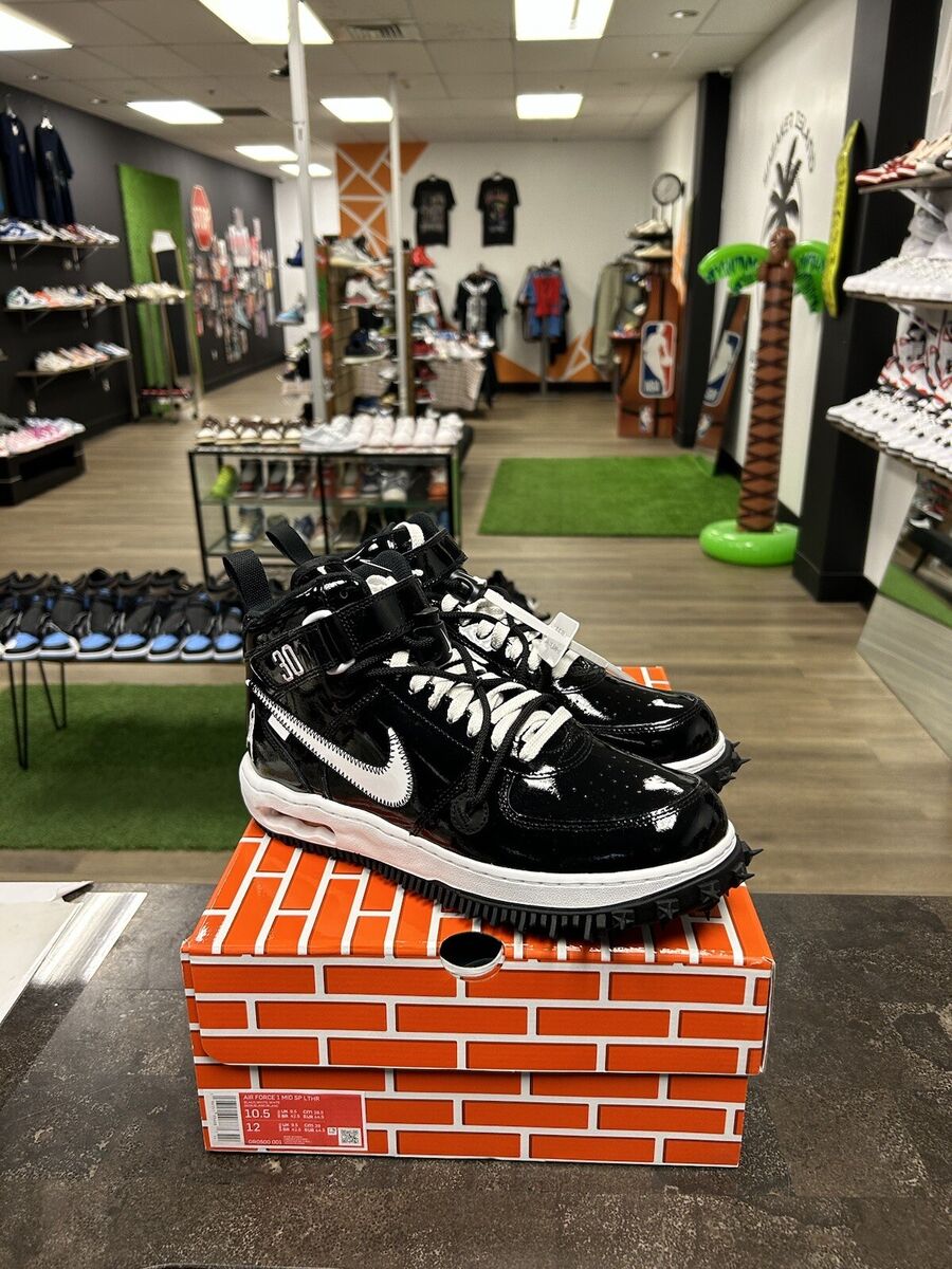 Off-White Nike Air Force 1 Mid Sheed Black White