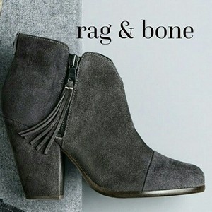 rag and bone grey booties