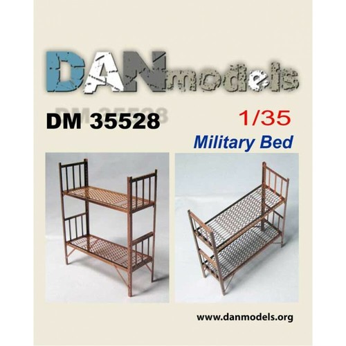Dan Models 35528 Militär Etagenbett Bank Werkzeugkiste, Maßstab 1/35 Modellbausatz - Bild 6 von 6