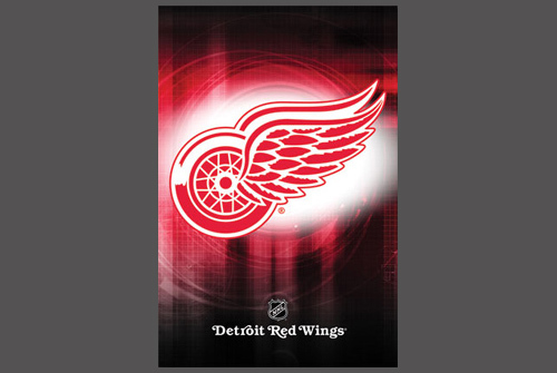 Prepasted Nhl Wall Border Detroit Red Wings For Sale Online Ebay