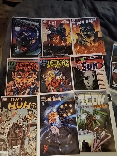 Rare Horror And More Underground Comics Lot #232 Includes 9 Comics Some Are HTF 