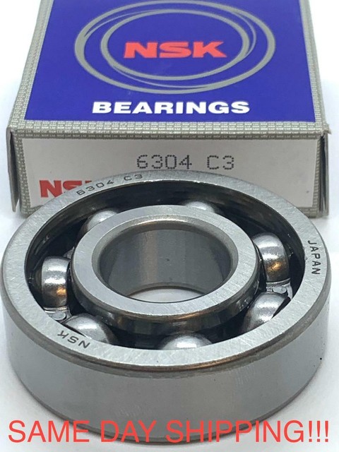 SKF 6304 C3 Premium Ball Bearing Both Sides Open 20x52x15mm-New