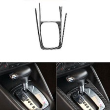 Cubierta interior del panel de cambio de marchas de fibra de carbono para Volkswagen Golf 4 1999-2004