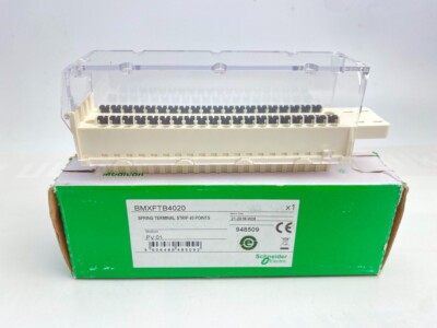 Schneider Electric BMXFTB4020 40-pin removable spring terminal blocks Modicon 