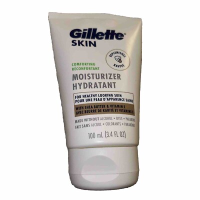 Gillette Skin Moisturizer Hydratant 3.4 oz Replenishes New