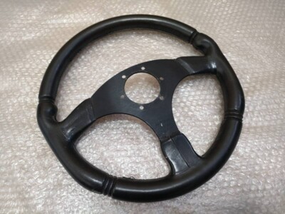 Veilside Combat Leather Steering Wheel Black | eBay