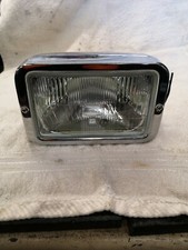 BAILEY SQUARE CHROME HEADLIGHT SIDEMOUNT.